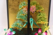結納品の羽子板飾り リフォーム・リメイク制作例(18)